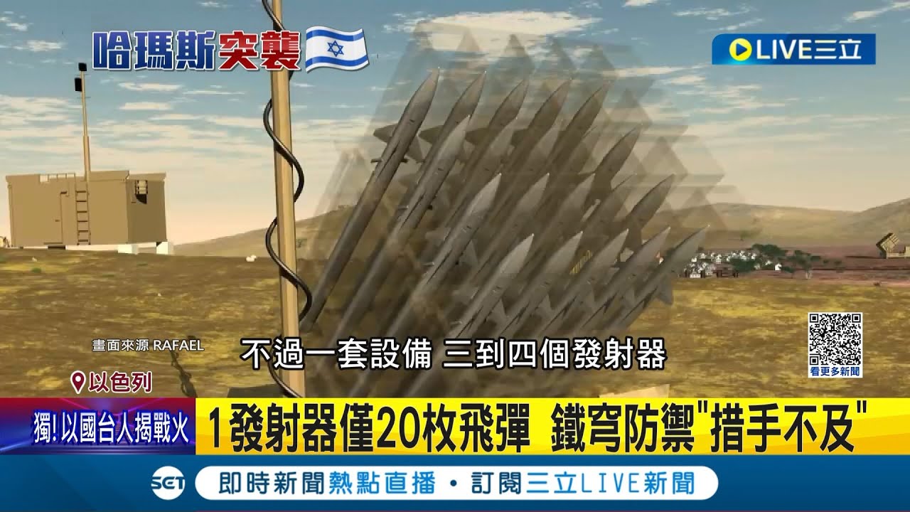 以色列金鐘罩遭打穿! 專家曝