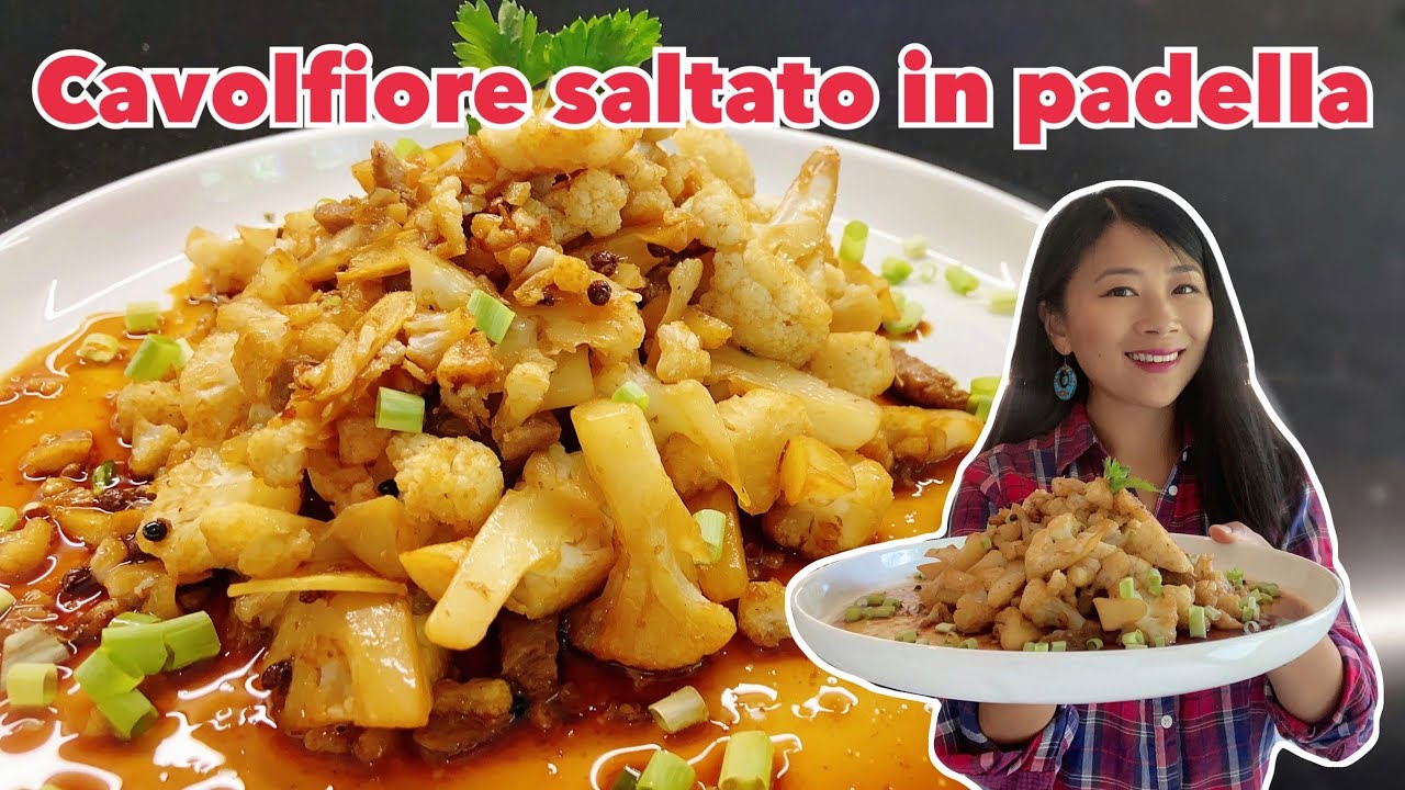 Cavolfiore saltato in padella alla Sichuan 乾鍋花菜 | La vera cucina cinese