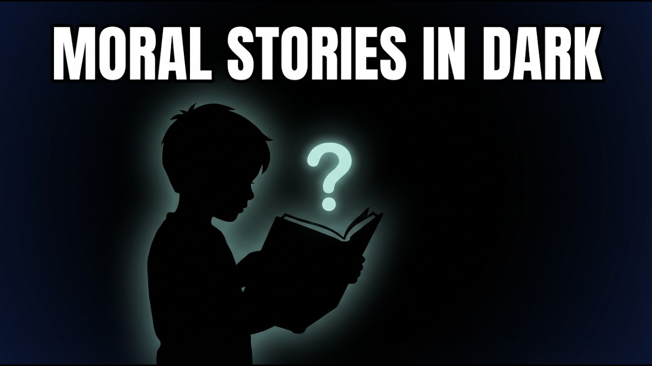 I Watched Moral Stories For Kids On BLACK SCREEN and Here's What Happened