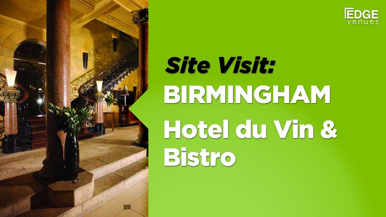 UK Venue Finding - Hotel du Vin Birmingham