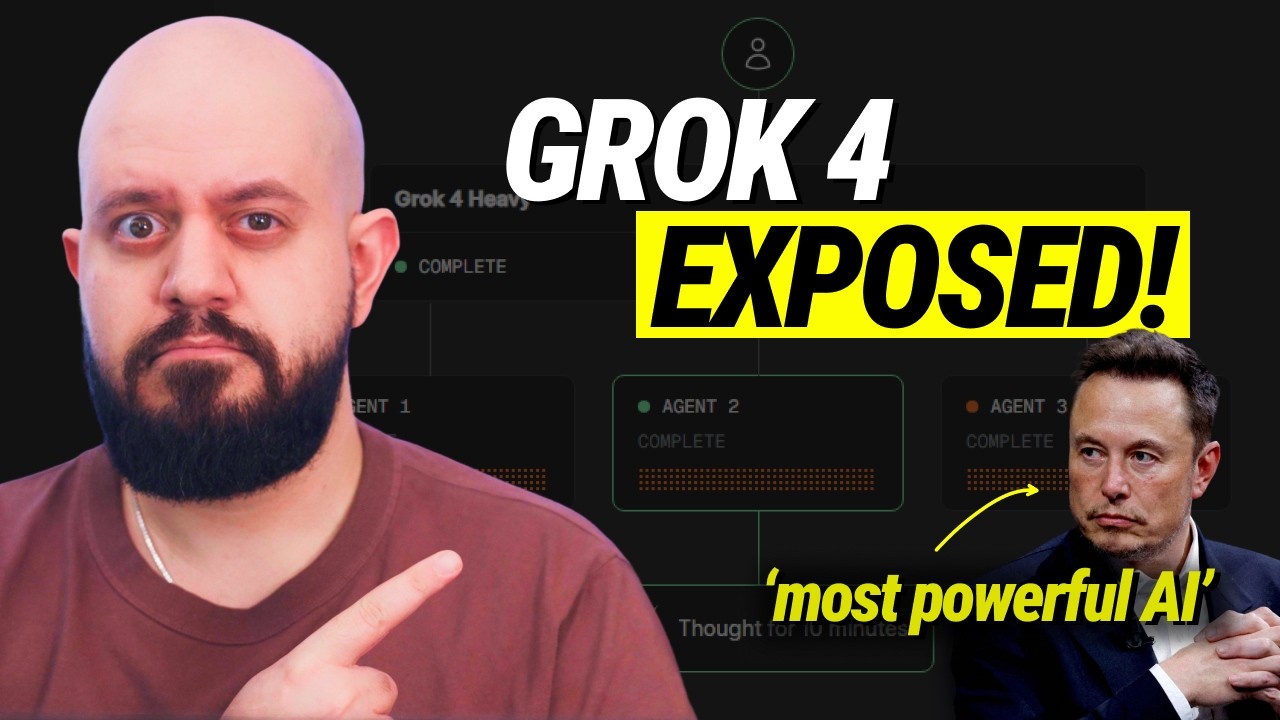 Is Grok 4 OVERHYPED? Deep Dive + Comparisons