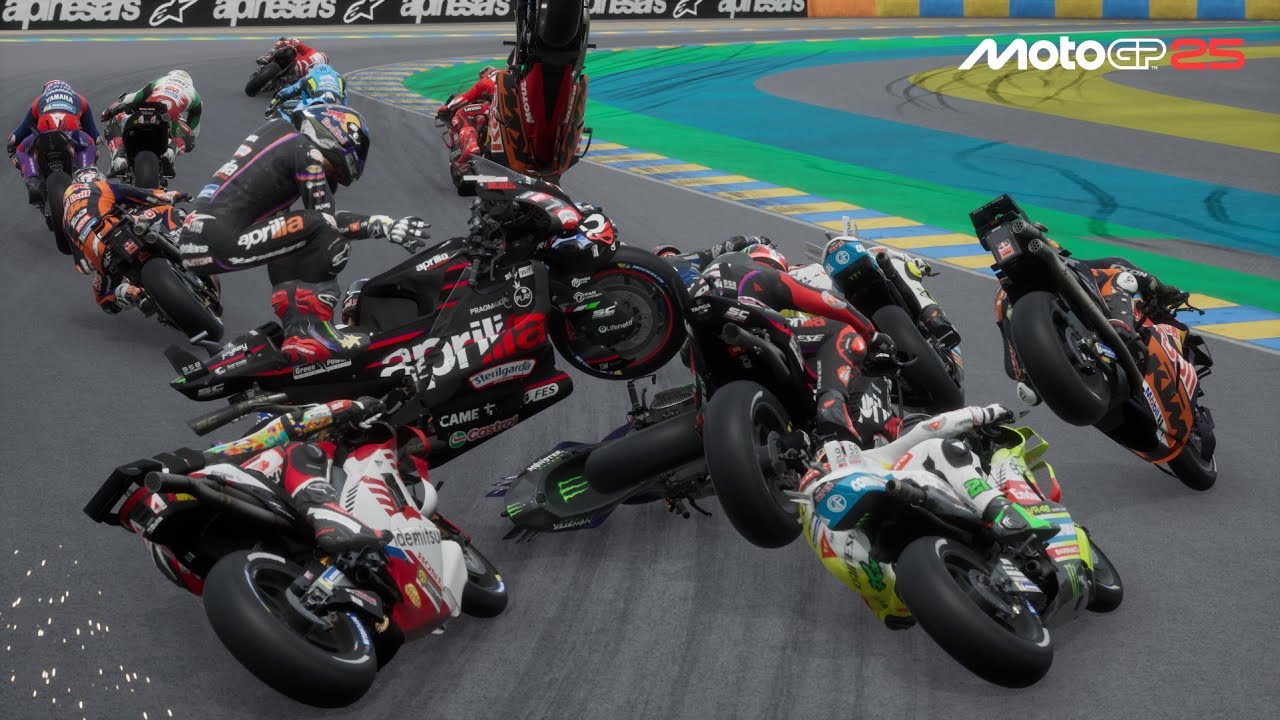 MotoGP 25 - Crash Compilation #3 (PS5HD)