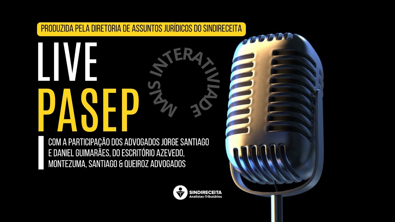 Live sobre a ação do PASEP