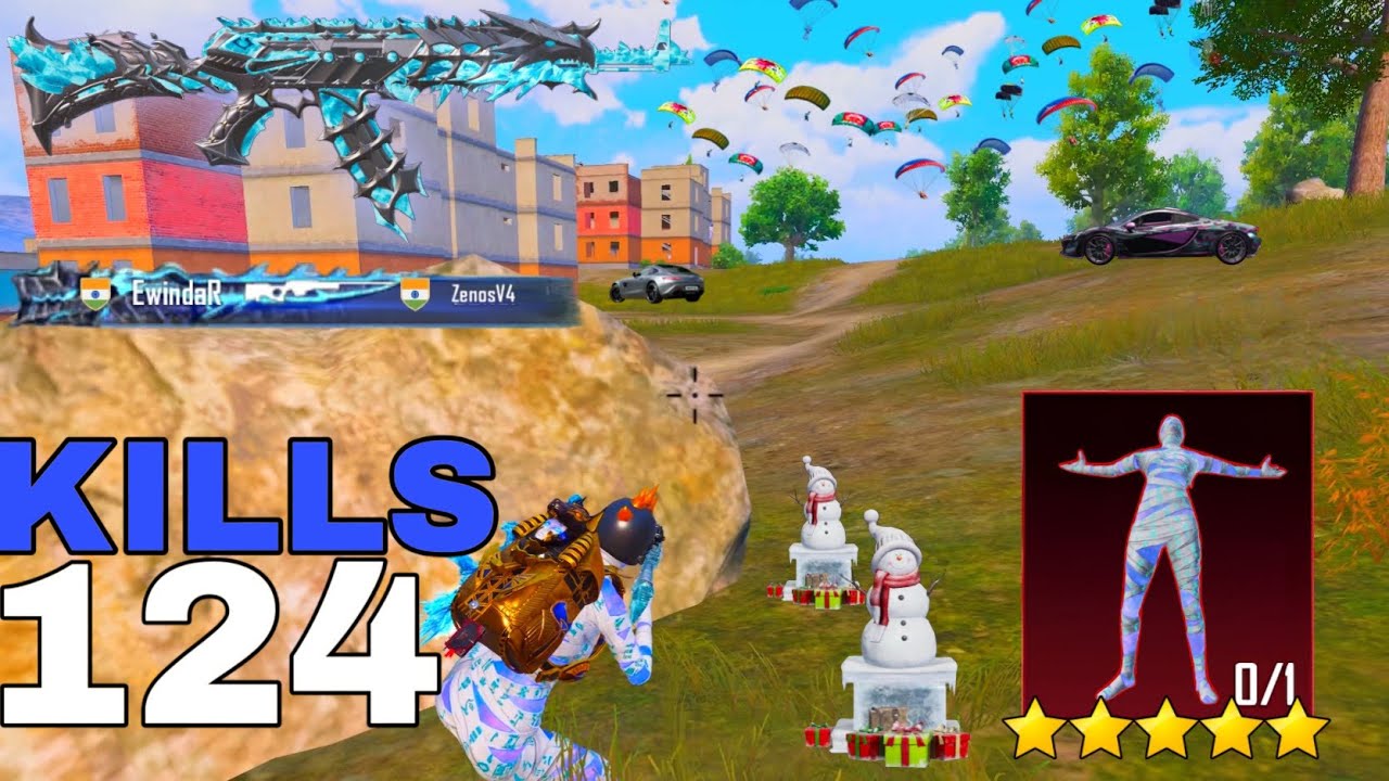 124 KILLS😱IN 3 MATCHES NEW WORD RECORD in NEW SEASON🥶SAMSUNG,A7,A8,J5,J6,J7,J2,J3,XS,A4,A5,A6