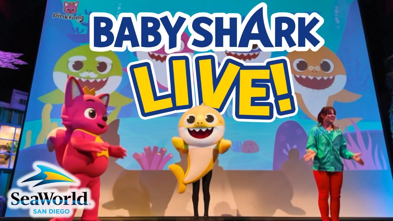 BABY SHARK LIVE Show at SeaWorld San Diego - Baby Shark & Pinkfongs FIN-Tastic Adventure at SeaWorld