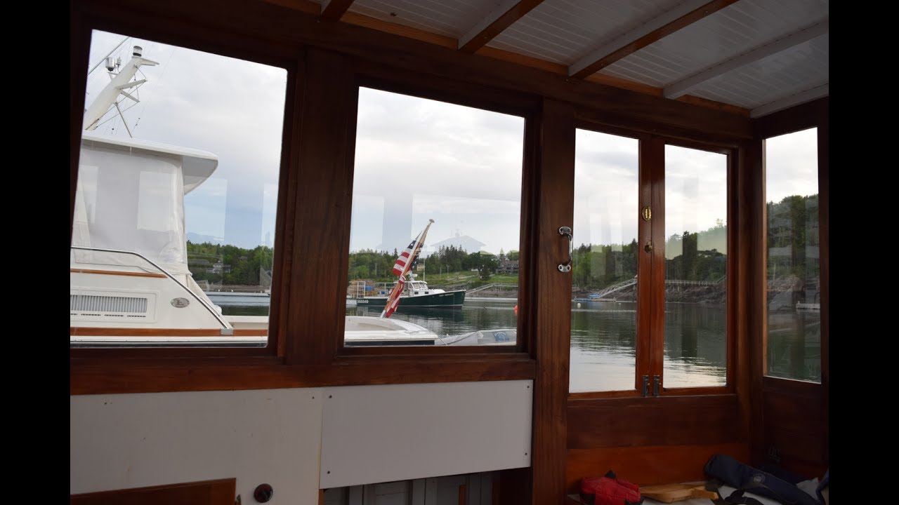 A tour of my 1936 wooden cruiser Tortuga