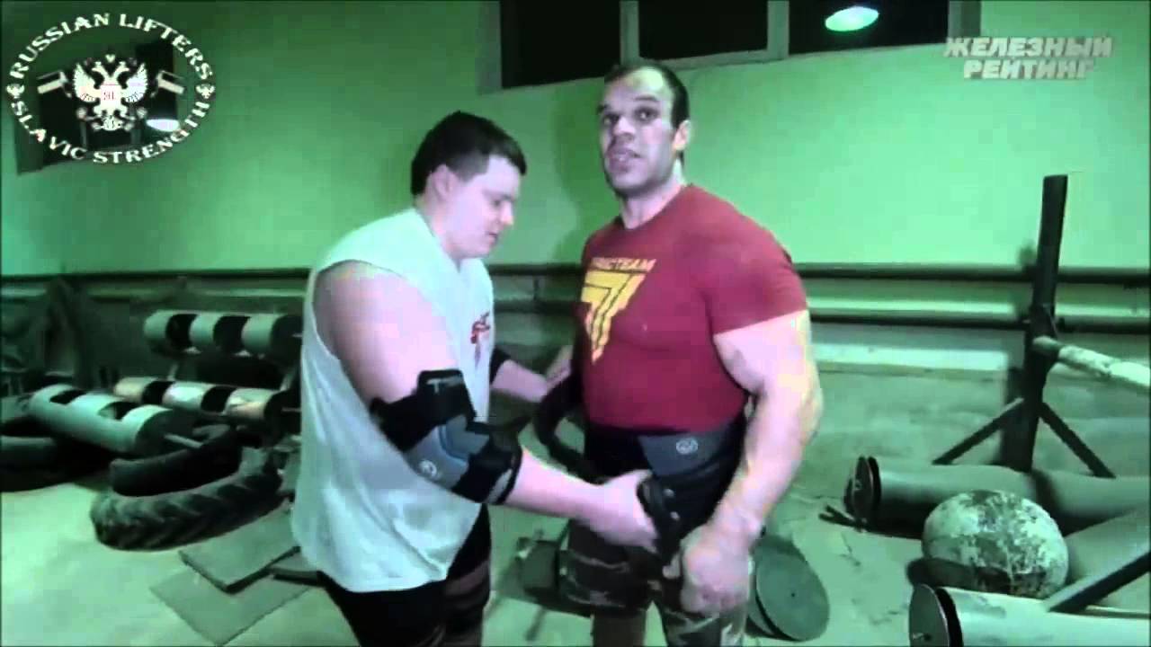 Strongman training variation for Arm Wrestlers - Denis Cyplenkov
