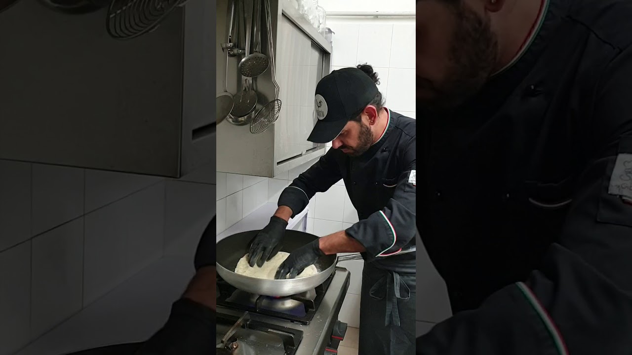 Tutorial pizza cotta interamente in padella