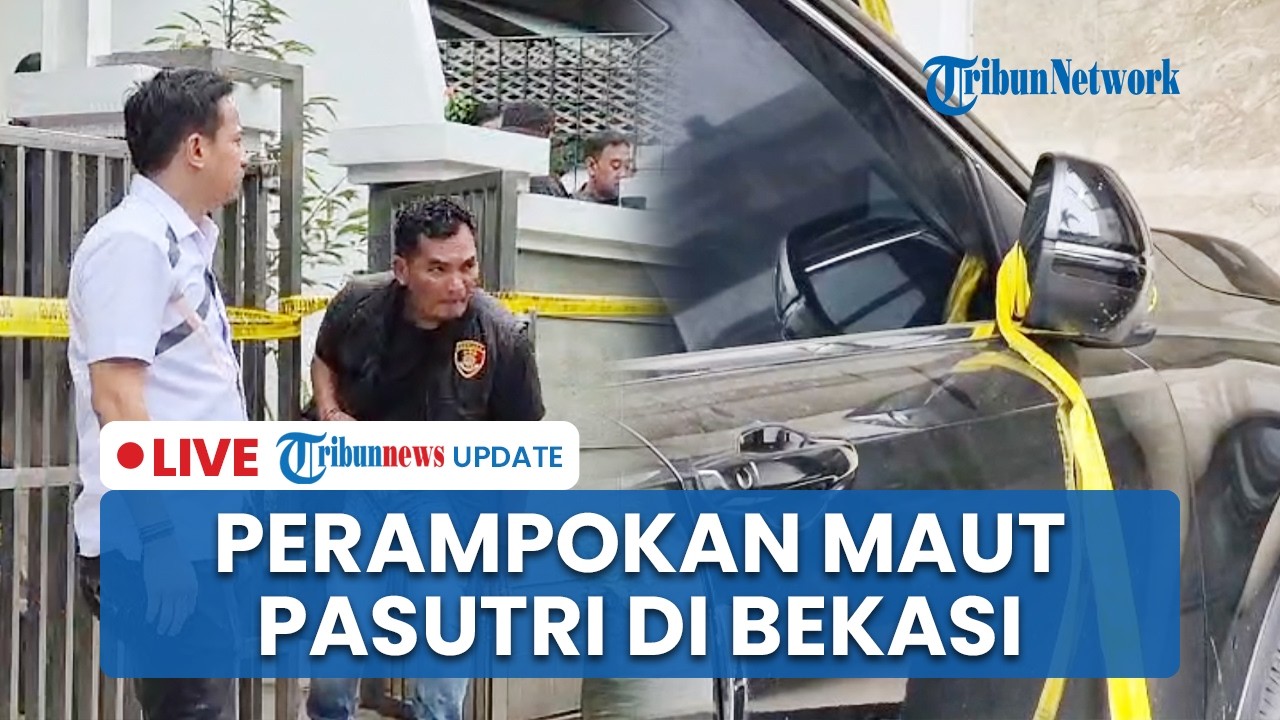 🔴 LIVE: Perampokan Rumah Mewah Sasar Pasutri Lansia di Bekasi, Suami Tewas hingga Kunci Mobil Hilang