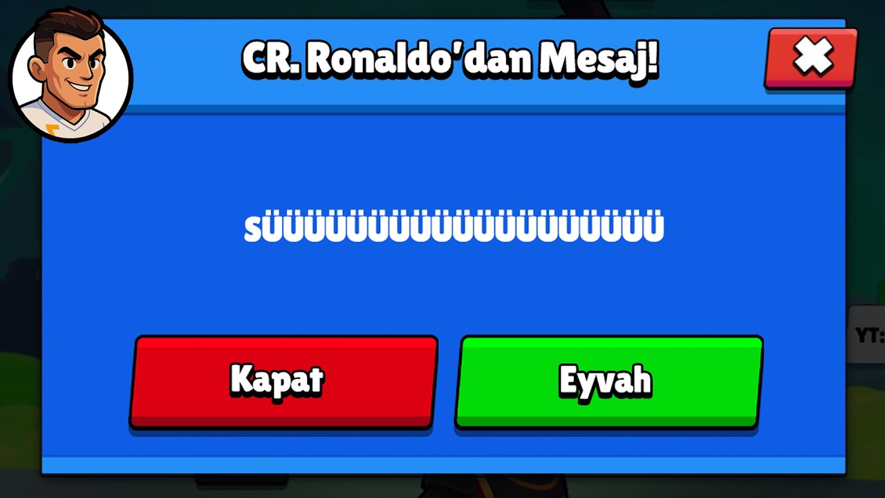 Brawl Stars Ronaldo Tarafından Yapılsaydı!? 😱 (TÜRKÇE ÖĞRETTİM)