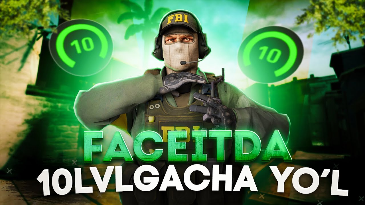 CS 2 3000 ELOGA YO'L I 10 LEVEL FACE IT I STREAM LIVE #asomov #stream