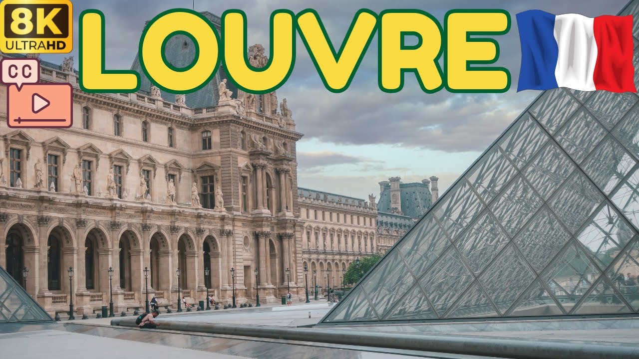 【8K】Лувр: Взгляд Изнутри Одного из Величайших Музеев Мира! 🇫🇷 (Субтитры)
