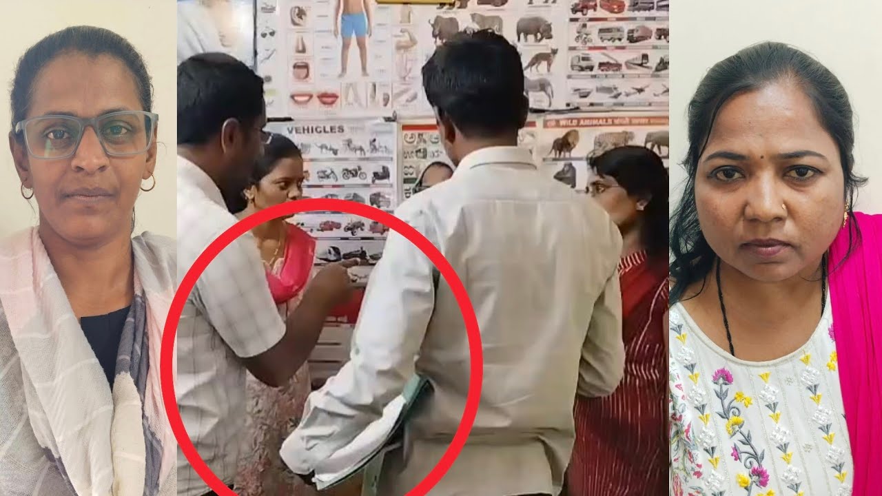 Two Anganwadi Staff Caught Red-Handed Taking Bribe in Kalaburagi Lokayukta Trap