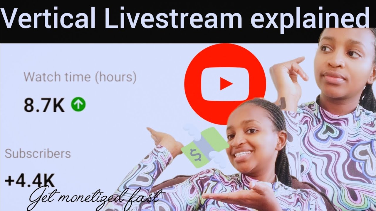 Monetize your channel fast//vertical Livestream is the new trend// why vertical Livestream?