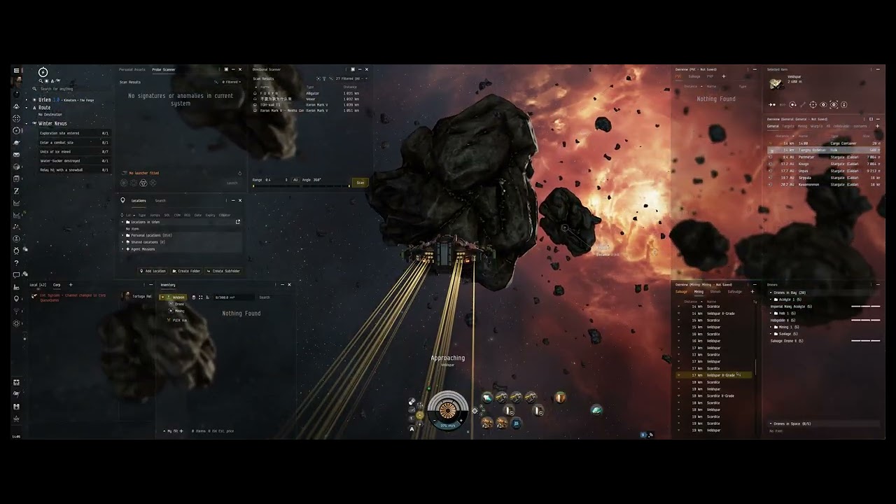 Eve Online: добыча ресурсов для начинающих