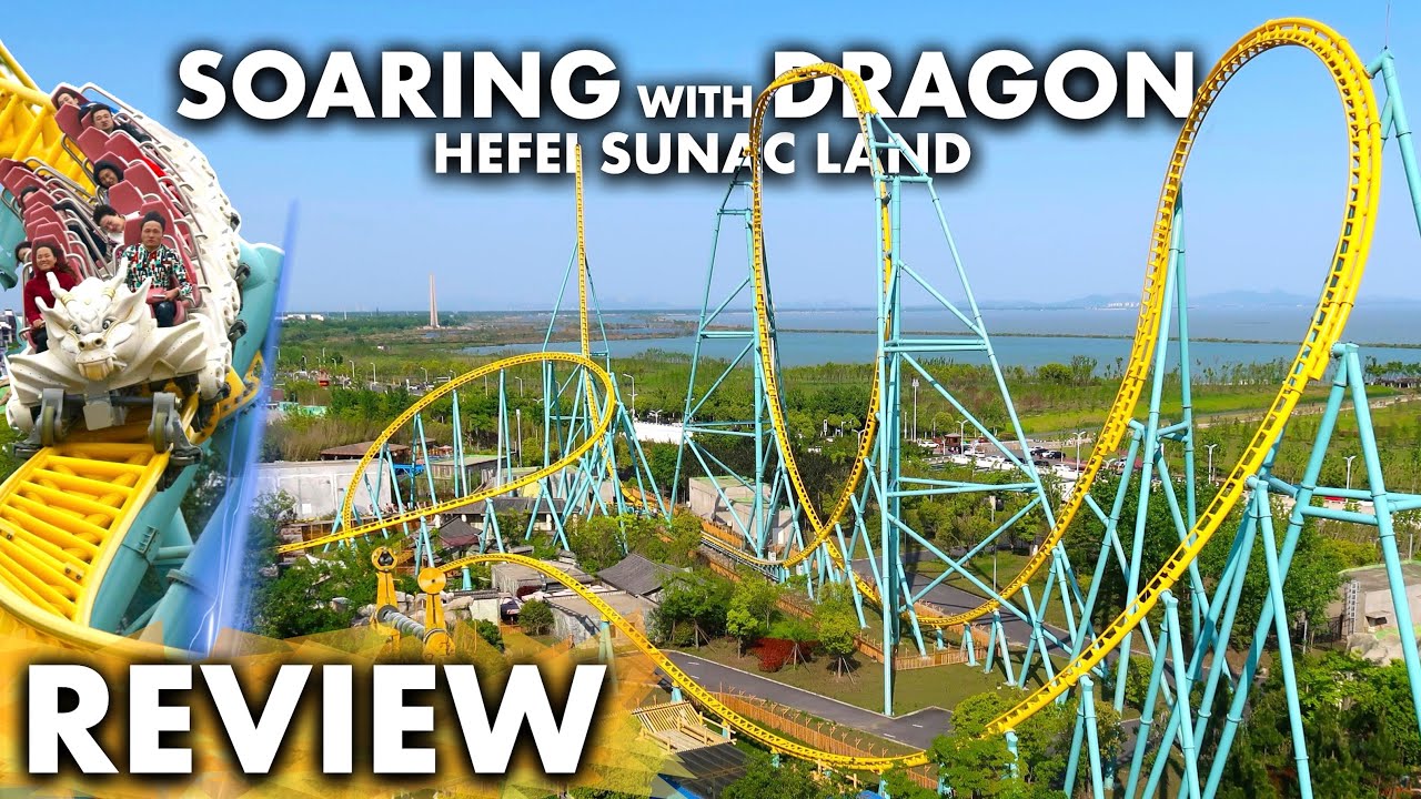 [Review] Soaring with Dragon - RIESIGER Launch-Coaster in CHINA! | Hefei Sunac Land 🇨🇳