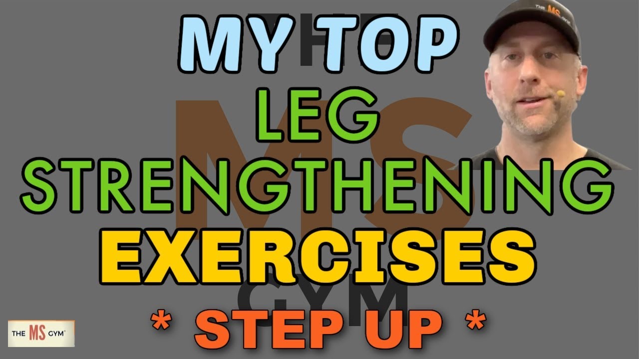 LEG STRENGTHENING - PT5 MS STEP UP - Exercises For Multiple Sclerosis