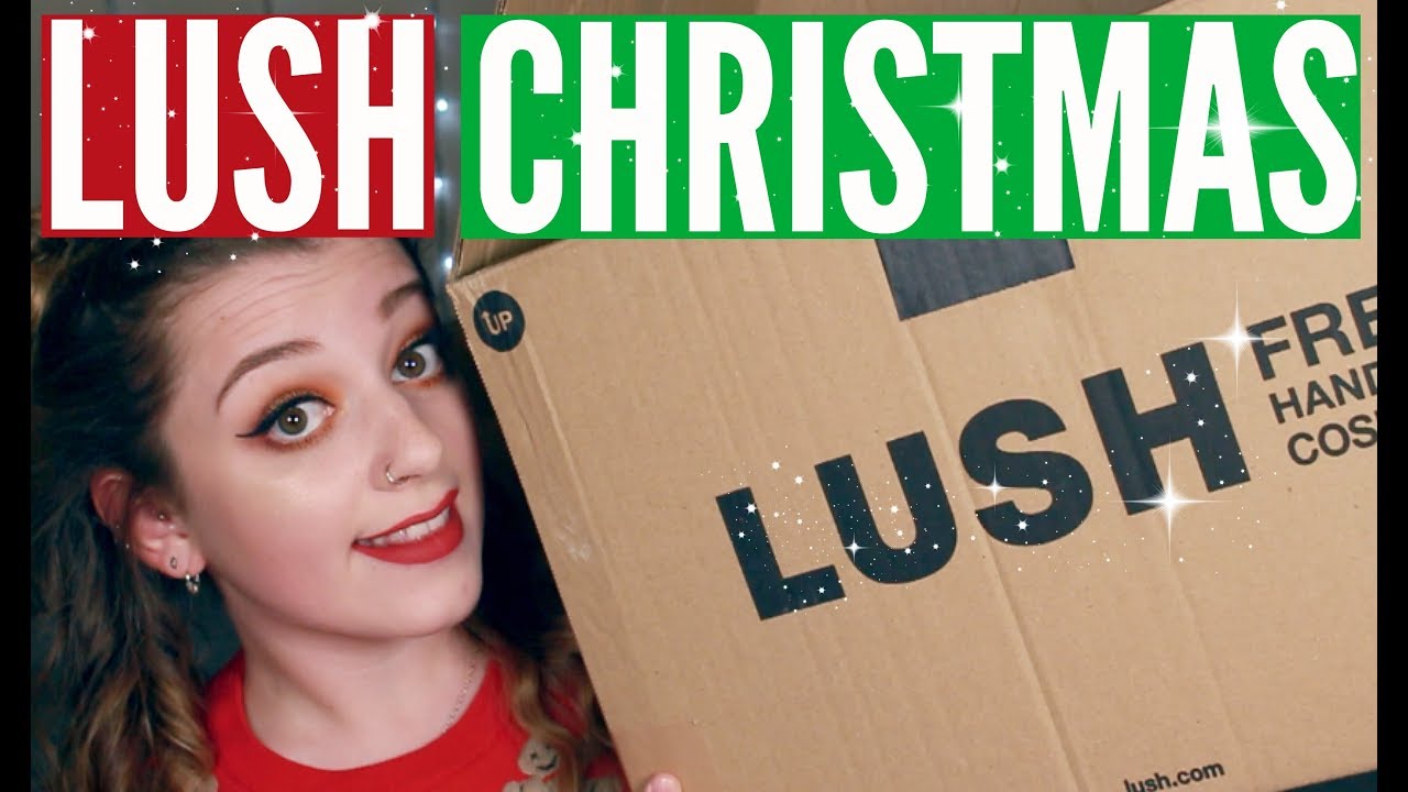 THE ENTIRE LUSH CHRISTMAS RANGE 2017 • Melody Collis