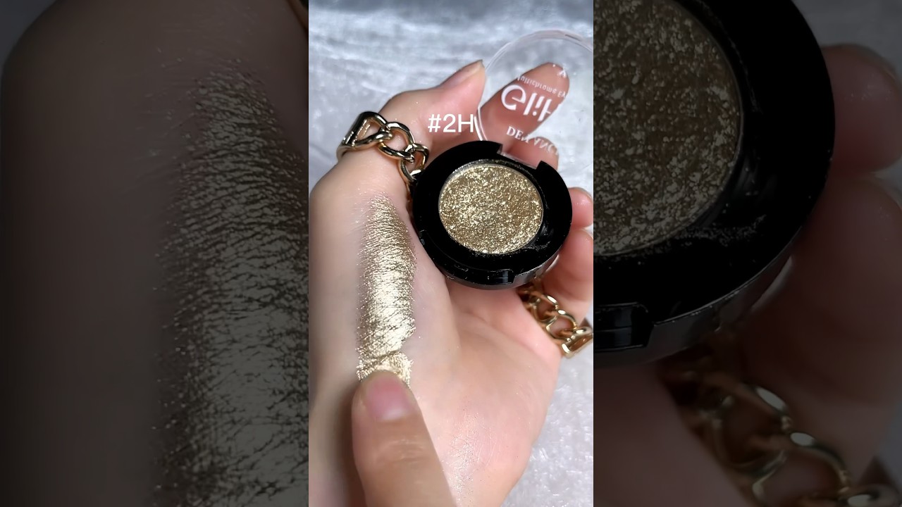 Multi chrome single eyeshadow #2H #delanci #makeup #eyeshadow