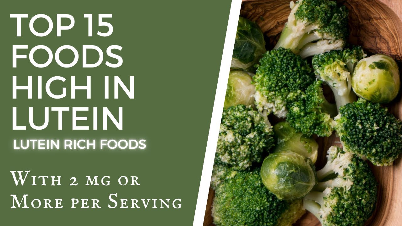 Top 15 Foods High In Lutein - TWFL