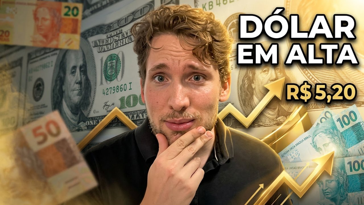 URGENTE: O Dólar vai DISPARAR em Março? Entenda o Fenômeno R$ 5,20