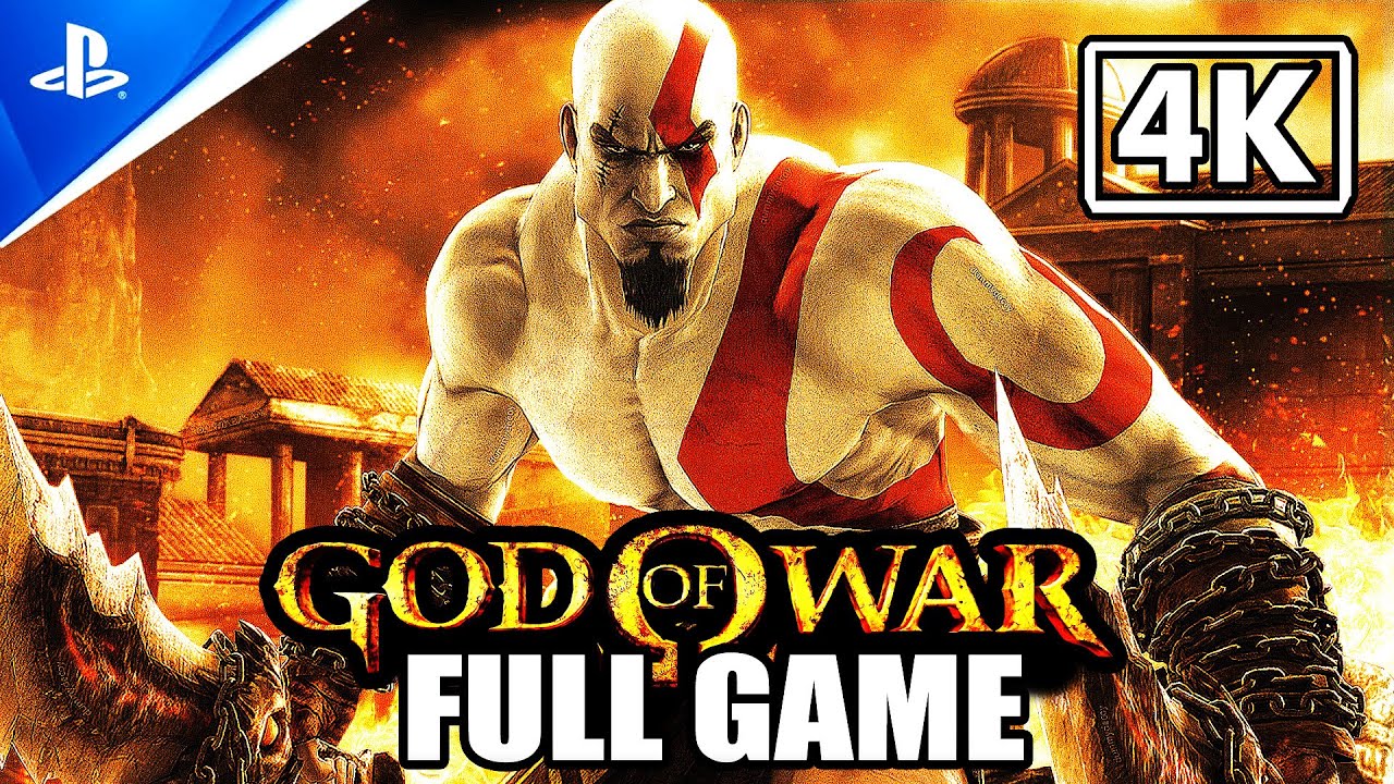 God of War 1 REMAKE 4K - Full Game Walkthrough [4K] ULTRA Graphics (PS5)