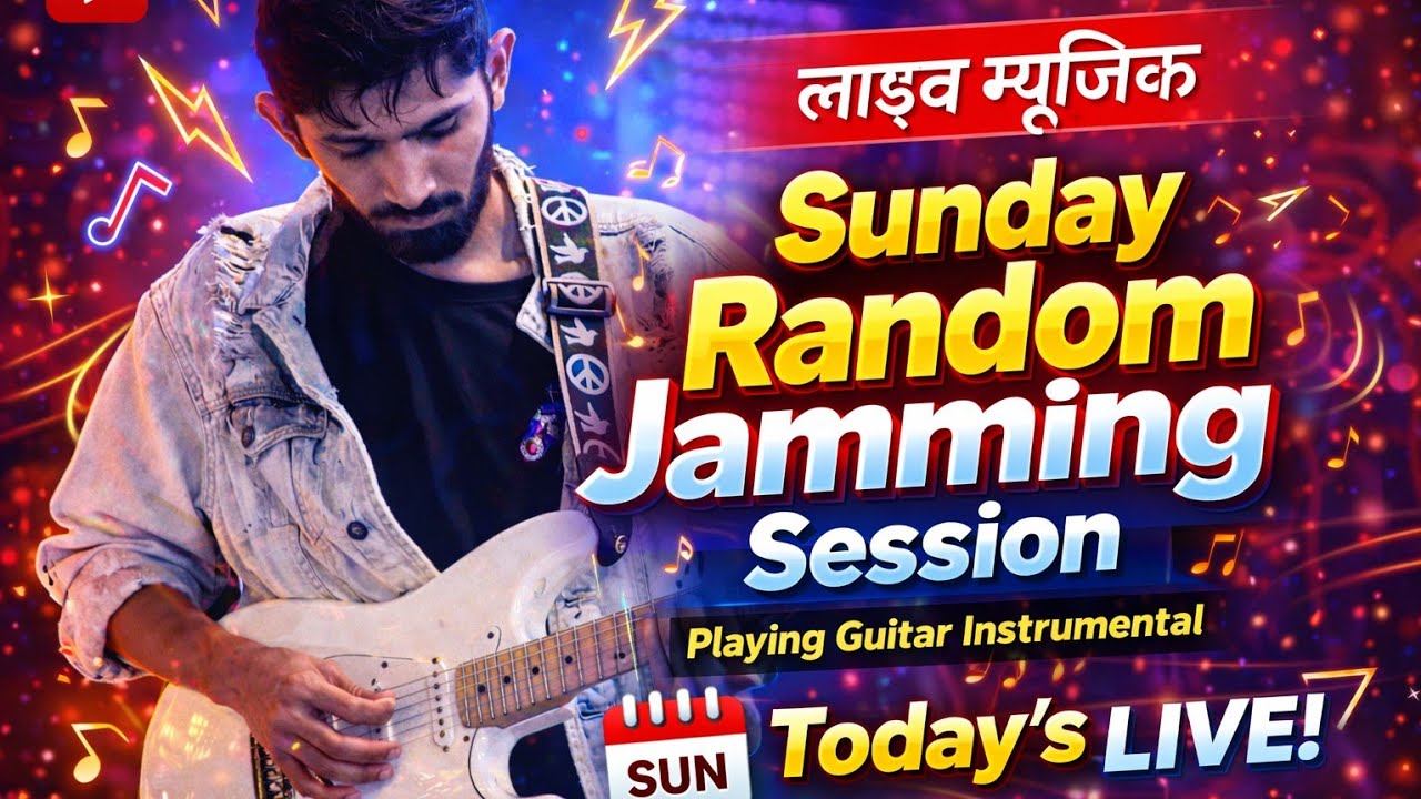 🎶🔥 लाइव गिटार जॅम | Random Jamming Session | Pure Vibes #guitar #livemusic #liveguitar #guitarlesson