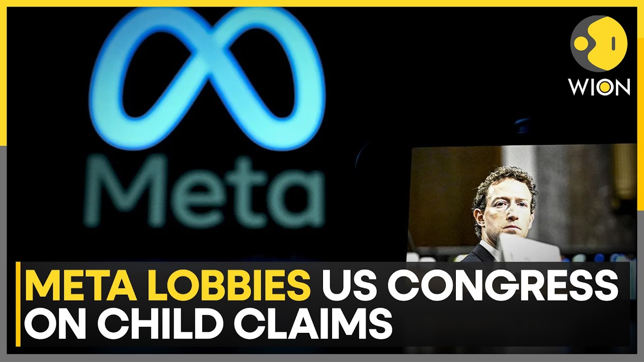 Meta Lobbies U.S. Congress Over Child Safety Claims And Online Harm Debate | WION