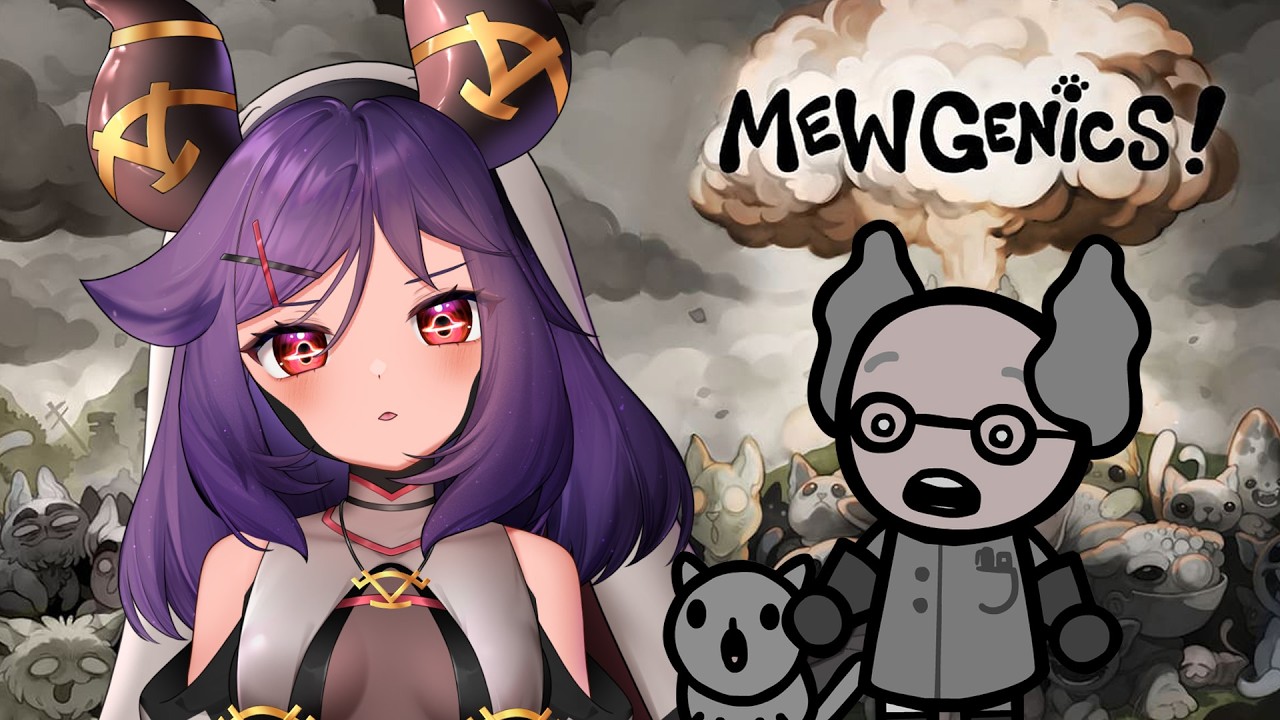 [Mewgenics] Let's Mew Again~👅 🧎【VAllure】