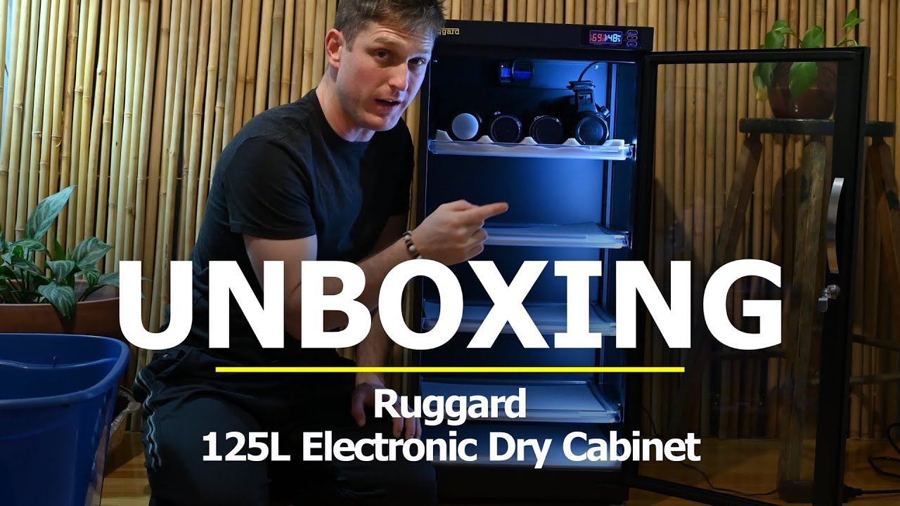 How to Keep Your Photo Gear Safe - Unboxing a Ruggard 125L Electronic Dry Cabinet