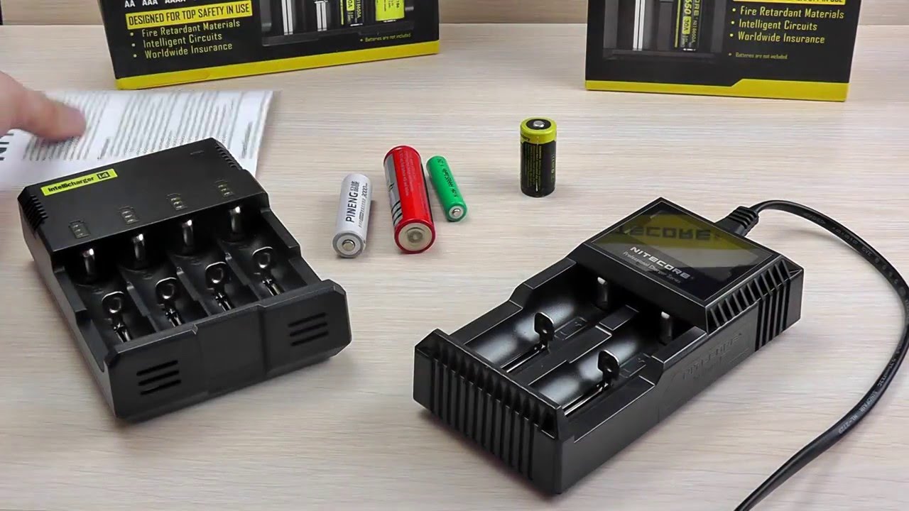 ОБЗОР: Зарядное Универсальное Устройство Nitecore Intellicharger i4
