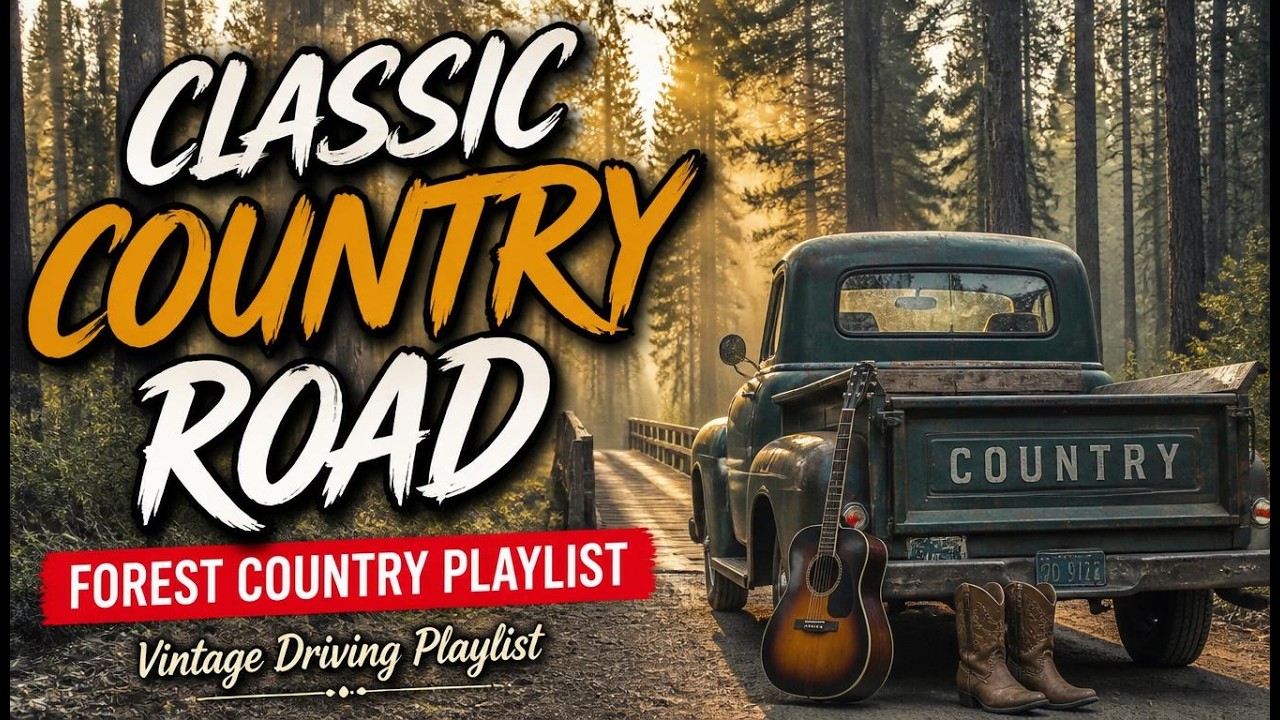 (Full Album) Classic Country Road — Vintage Driving Playlist