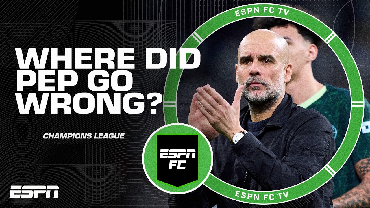 Did Pep Guardiola get it wrong vs. Real Madrid? 🤔 Can Man City turn it around? 👀 | ESPN FC