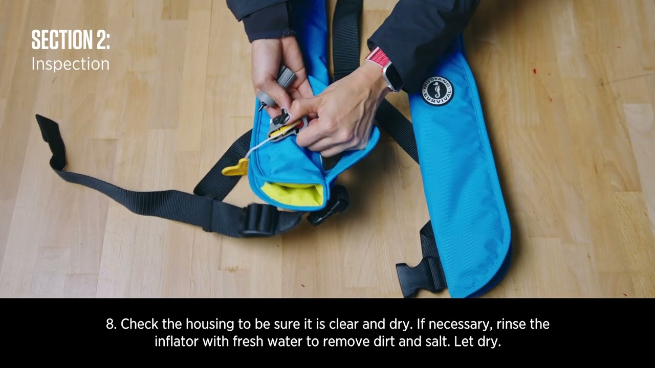 MIT 70 Automatic Inflatable PFD Re-Arm Instructions | Mustang Survival