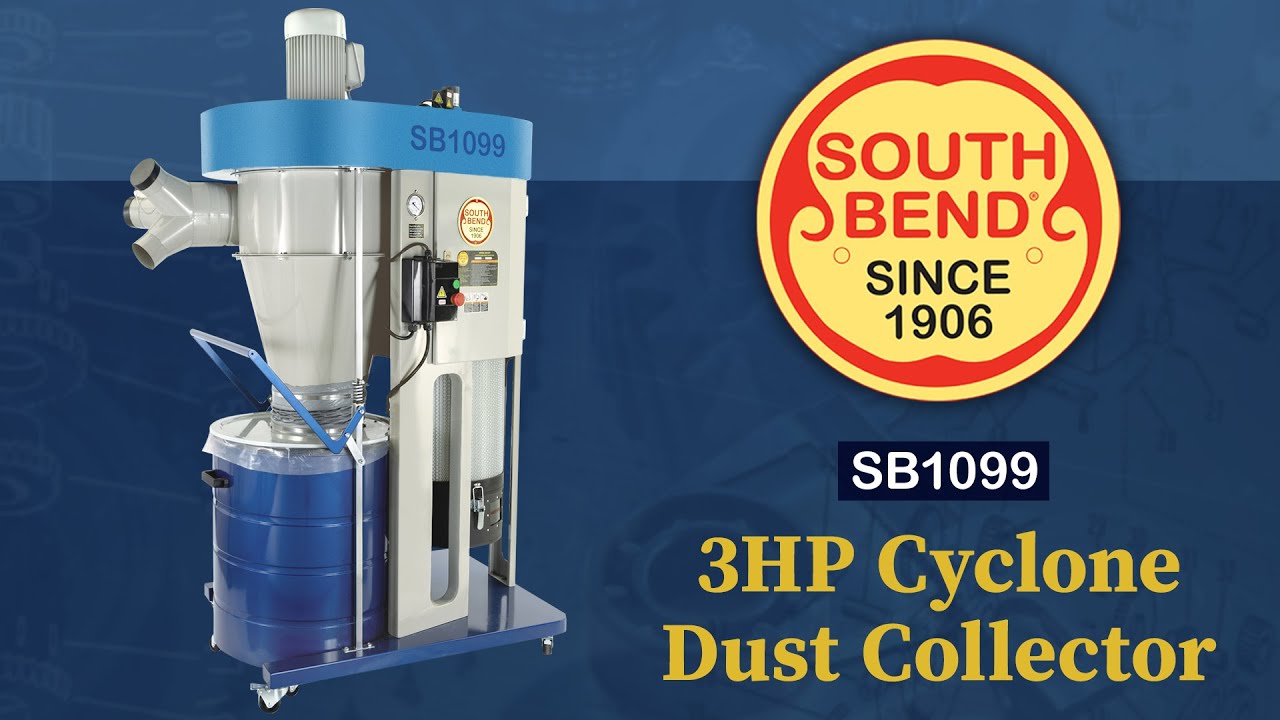 South Bend 3 HP Cyclone Dust Collector SB1099