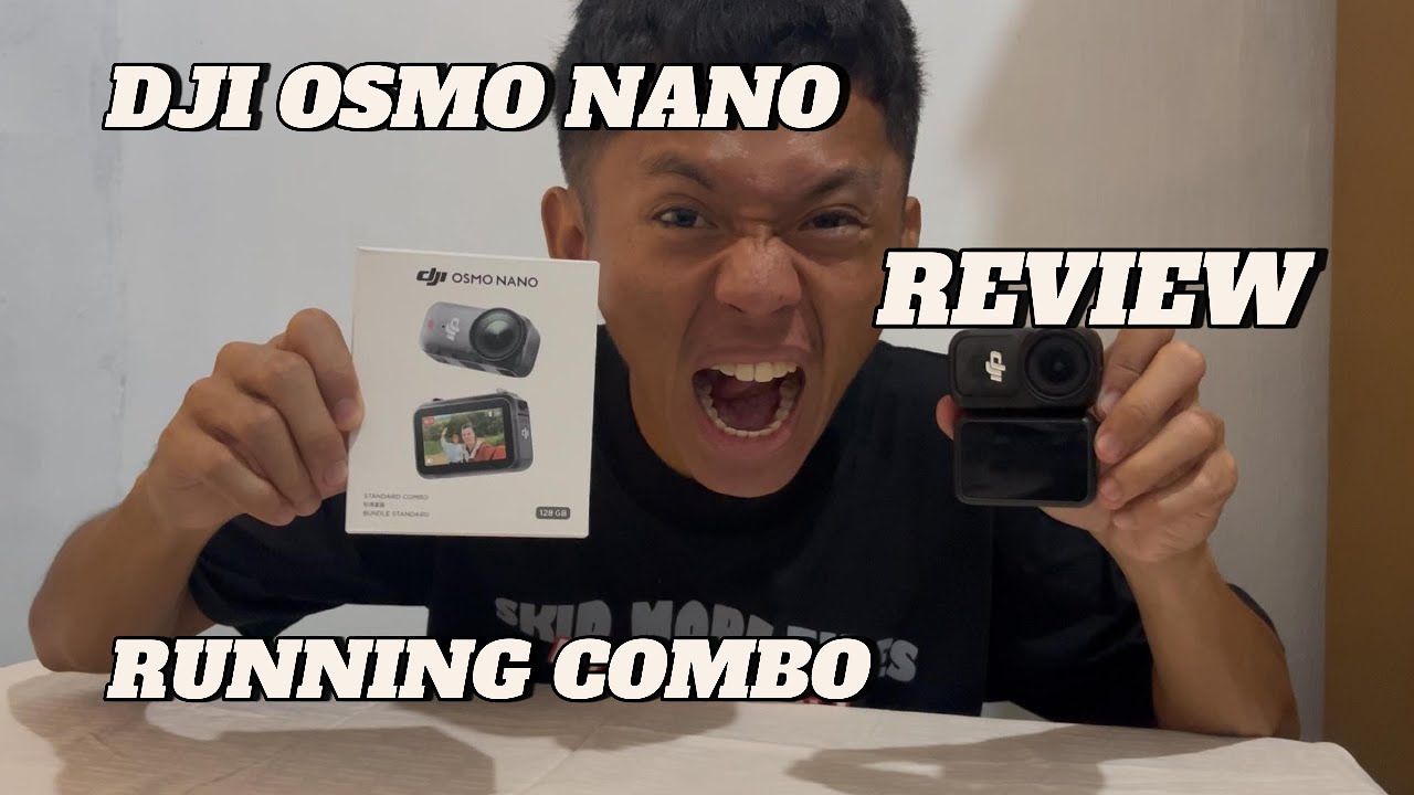 DJI OSMO NANO RUNNING COMBO REVIEW as a Runner!