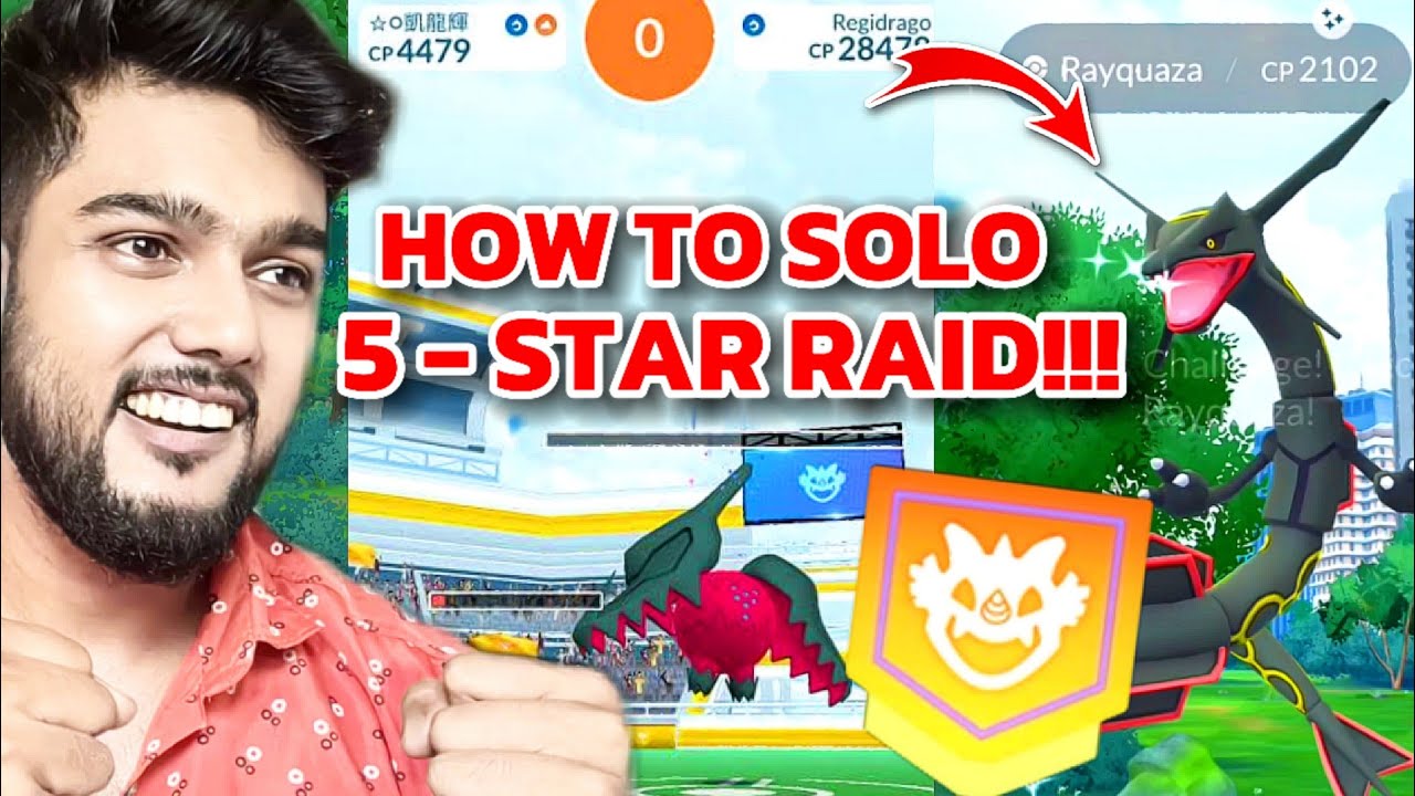 How To SOLO Legendary Raid In Pok&eacute;mon Go| Solo Mega Raid 2025 Top Tricks