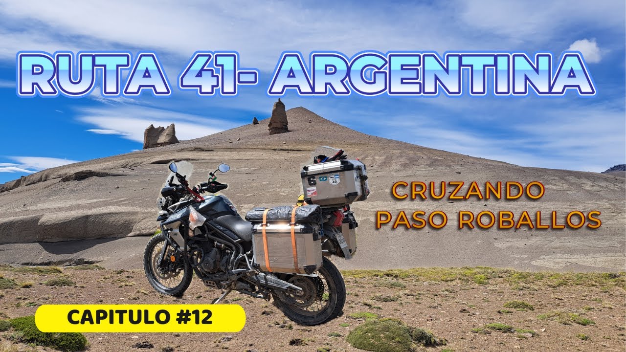 Cruzamos el paso Roballos para subir por la ruta 41 a Los Antiguos | ARGENTINA