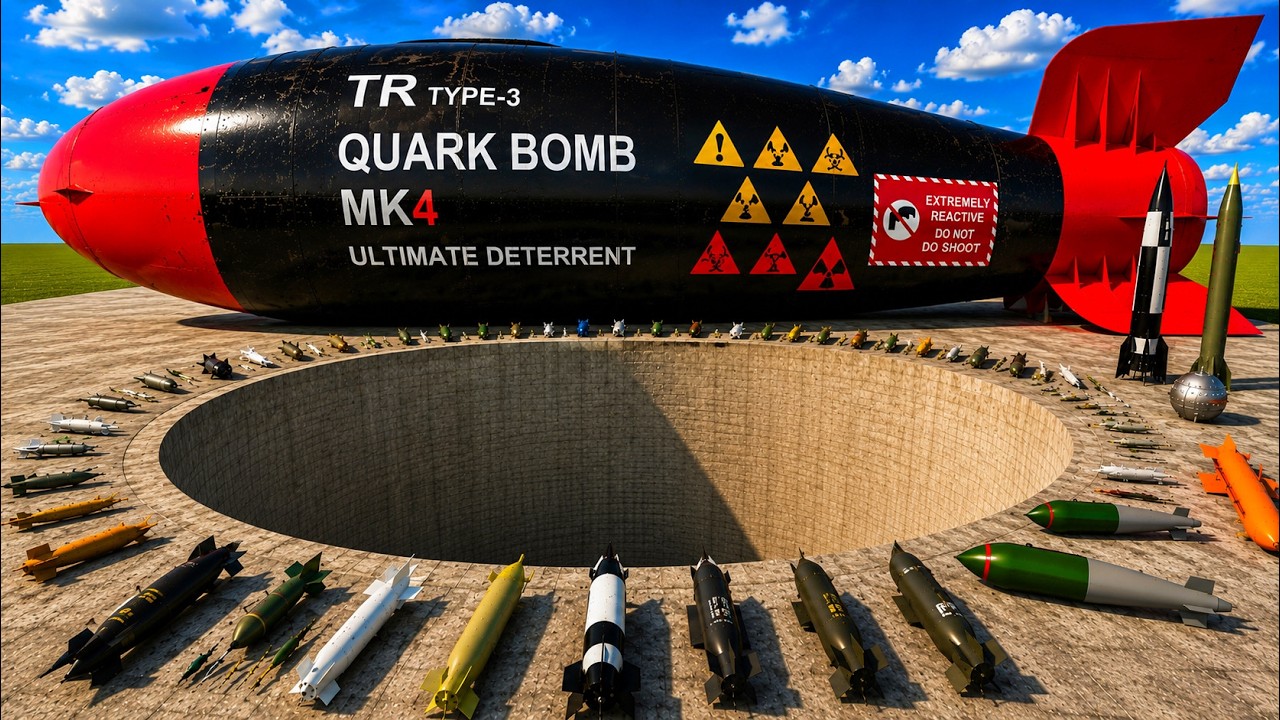 ☢️Testing the Biggest Nuclear Bombs in an Underground Tunnel | GMod