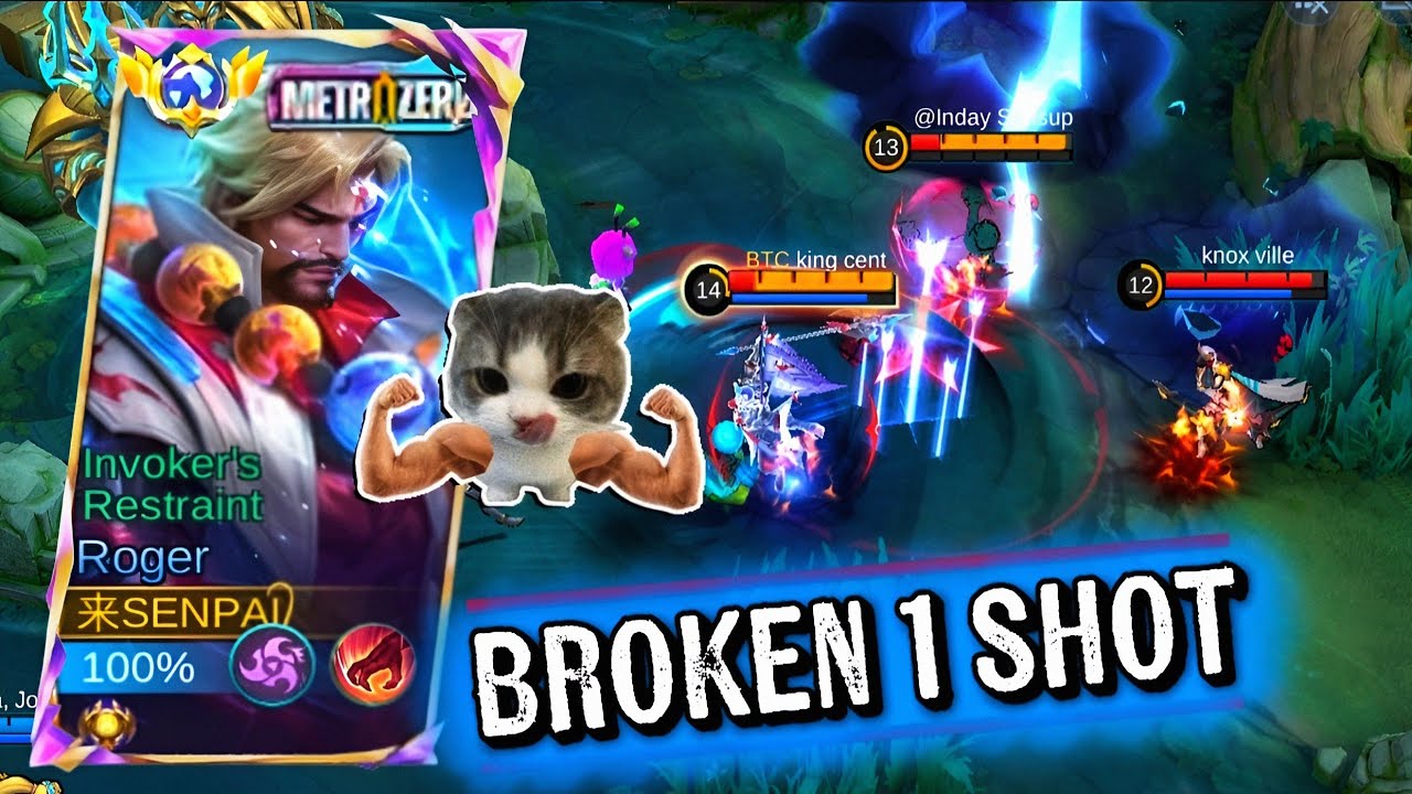 100% Broken GLOBAL ROGER ONE SHOT BUILD 2026 - Is It Finally Viable?😱 Mobile Legends