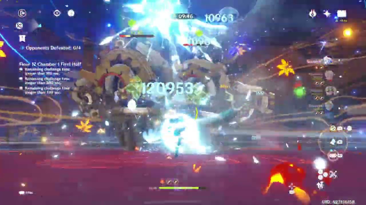 C6 ganyu speedrun spiral abyss