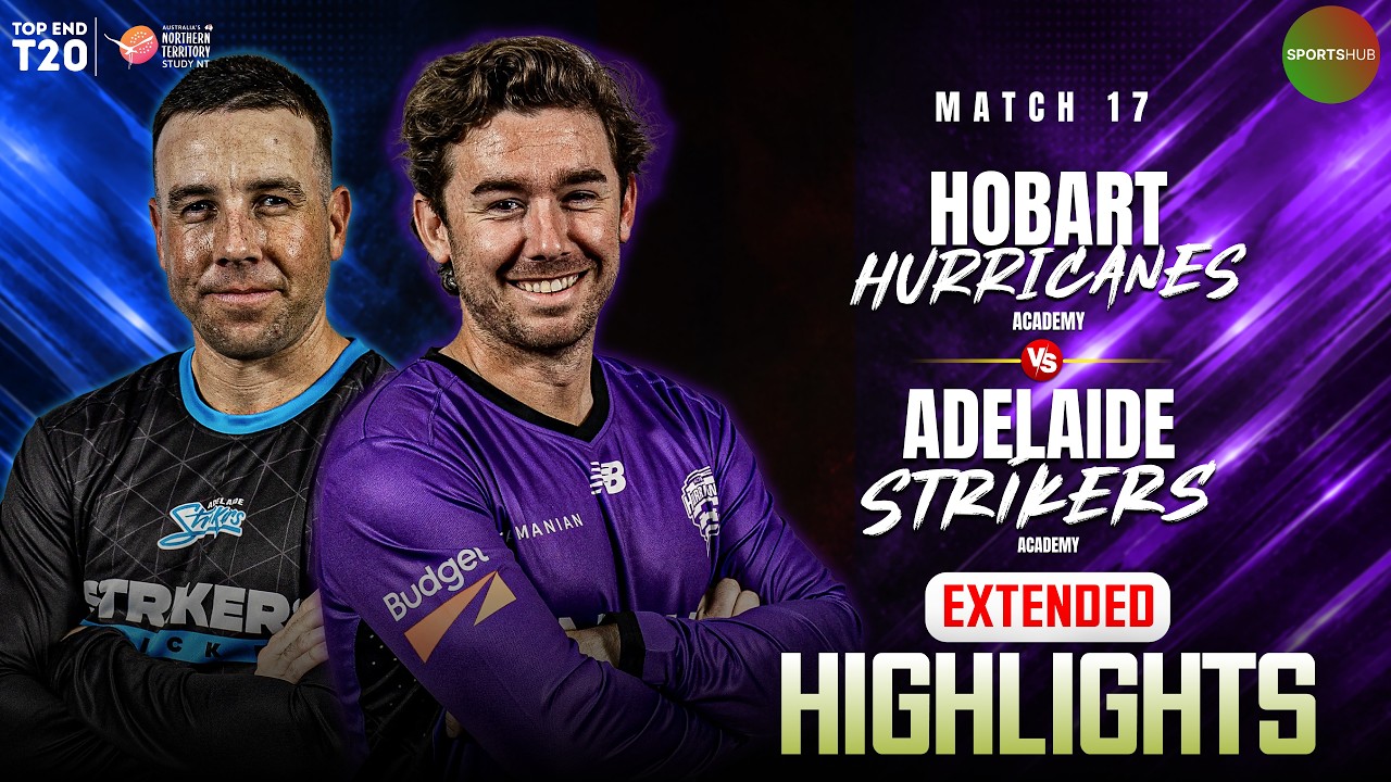 Full Match Highlights | Hurricanes vs Strikers | Match 17 | Top End 2026 | ZP1T