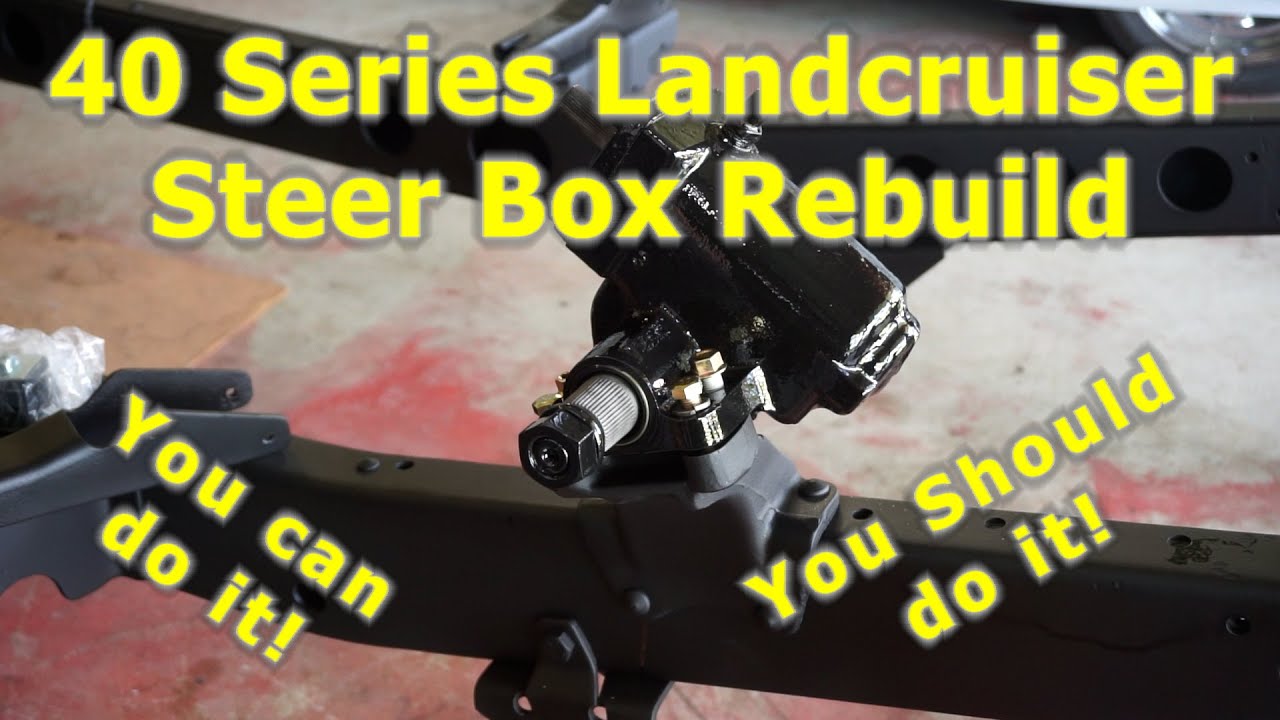 FJ45 Landcruiser Restoration | How to Rebuild a Landcruiser Manual Steering Box | Episode 8