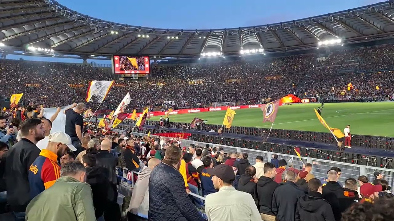 Roma Milan 3-1 18/05/25 mai sola mai