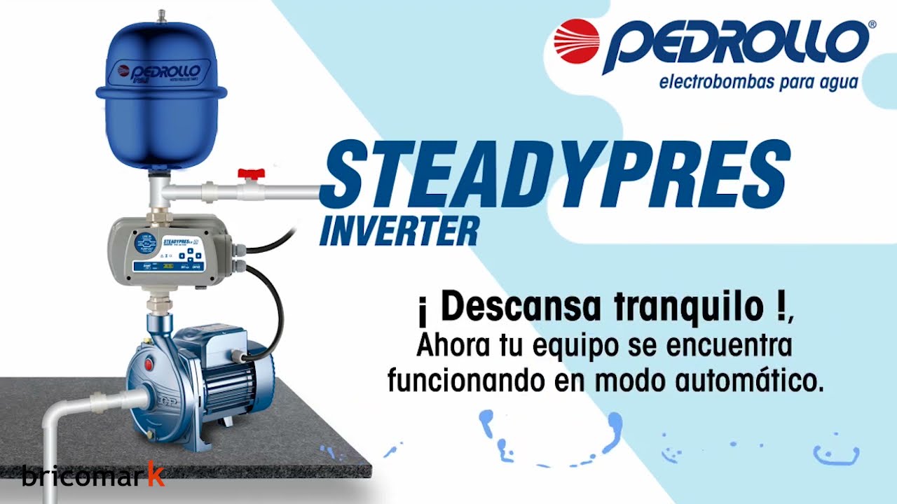 Programaci&oacute;n Steadypres Pedrollo Bricomark