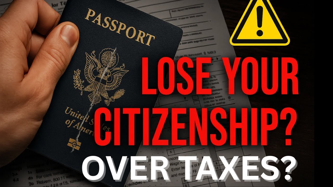 New IRS Warning! A Tax Mistake Can Cost You Your Citizenship What You MUST Do Now!