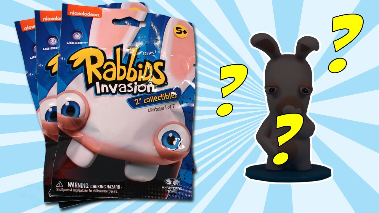 Nickelodeon Rabbids Invasion Blind Packs Series 1 Opening