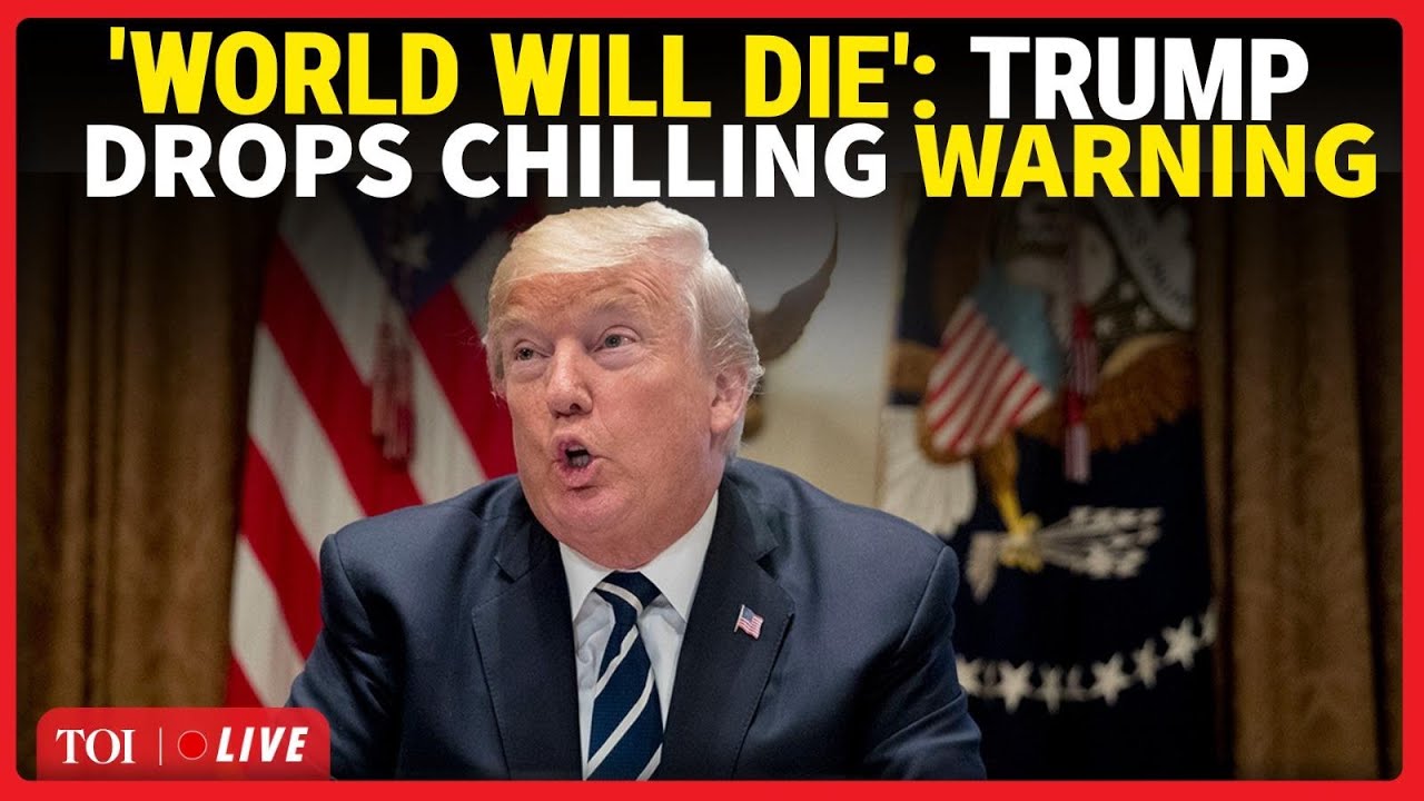 'World Will Die If...': Trump's Deadly Ultimatum On Cam | Trump Latest News | USA Today