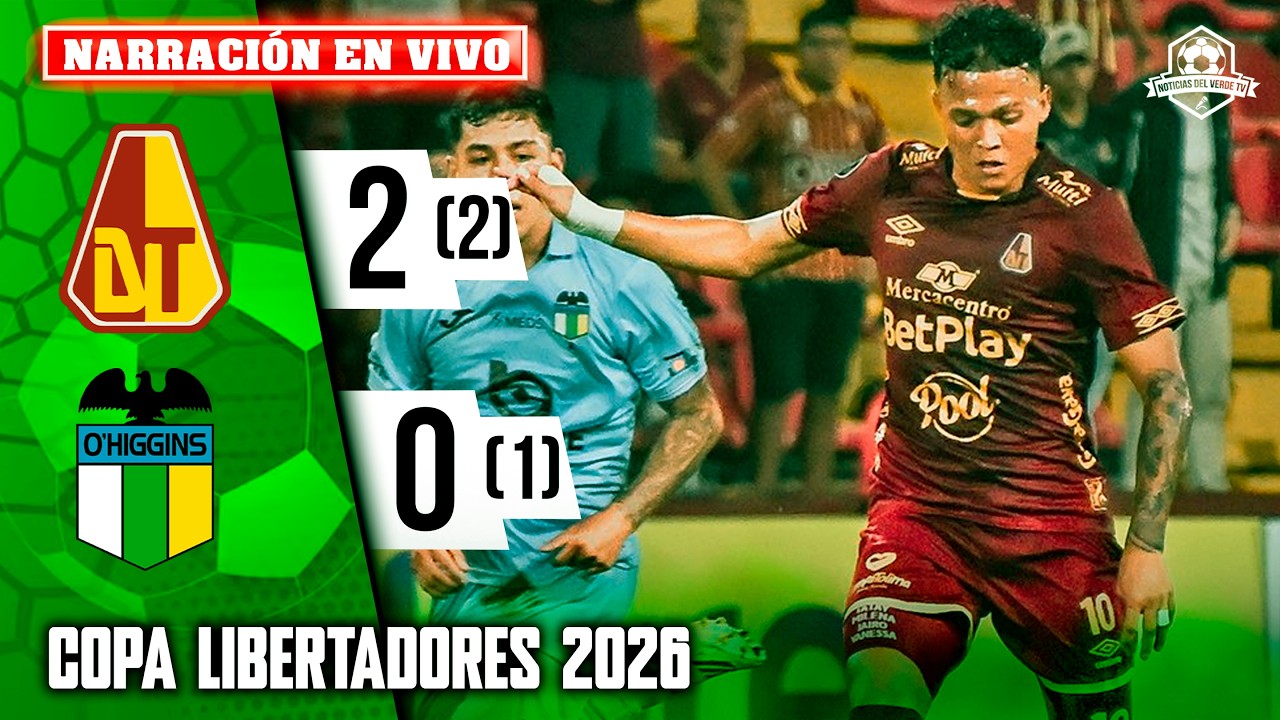 ✅ TOLIMA VS O’HIGGINS EN VIVO / COPA LIBERTADORES 2026