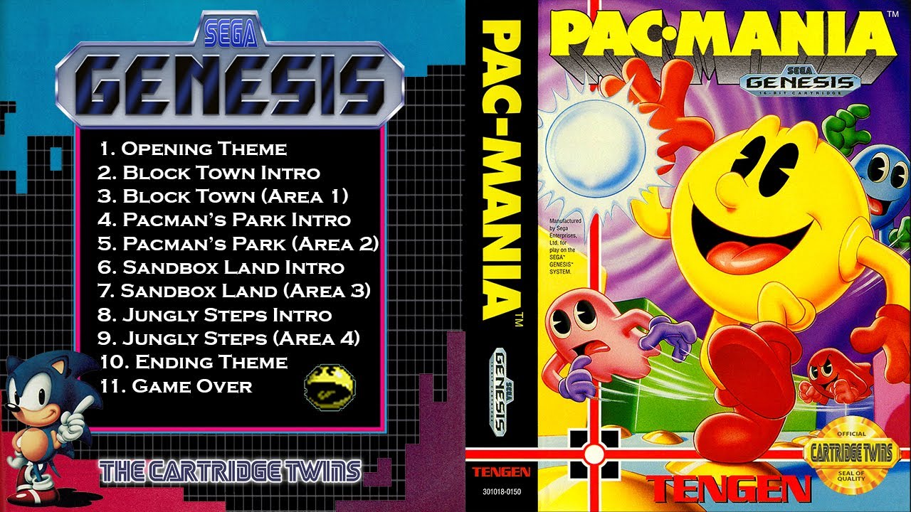 Pac-Mania - Sega Genesis OST